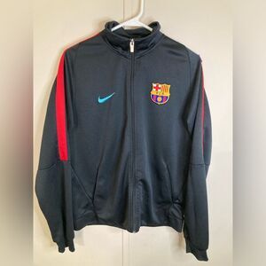 Nike Barcelona Jacket FCB Men's Soccer Full Zip Size M